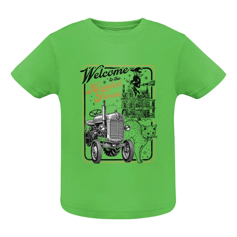 Welcome To The Haunted Farm 1 - Infant Fine Jersey Tee