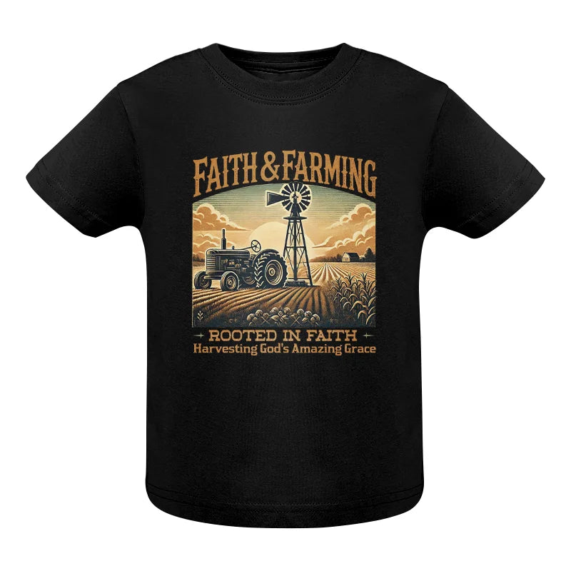 Faith And Farming 3 - Infant Fine Jersey Tee