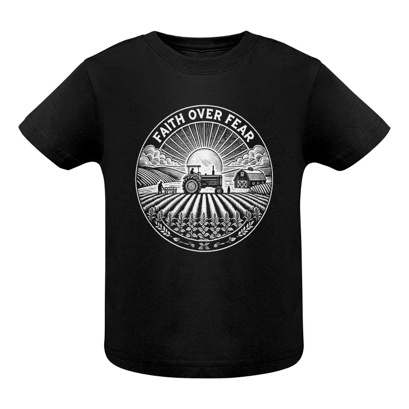 Image of Faith Over Fear - Infant Fine Jersey Tee