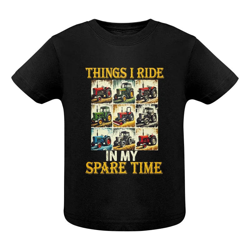 Things I Ride In My Spare Time 2 - Infant Fine Jersey Tee