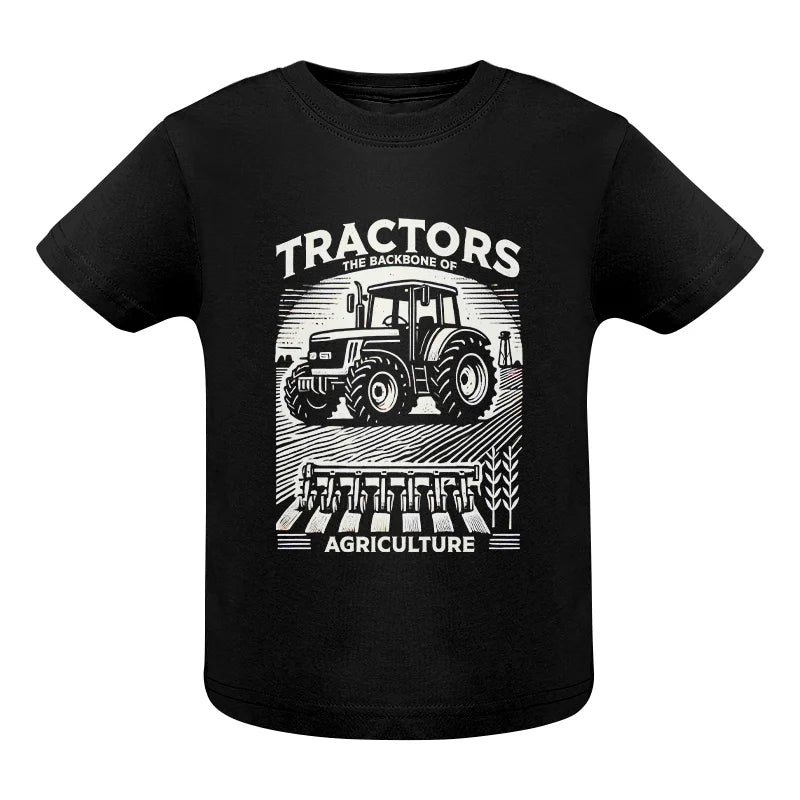 Tractors The Backbone Of Agriculture - Infant Fine Jersey Tee