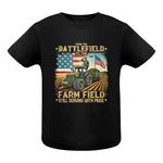 Veteran Farmer From The Battlefield To The Farm Field 2 - Infant Fine Jersey Tee