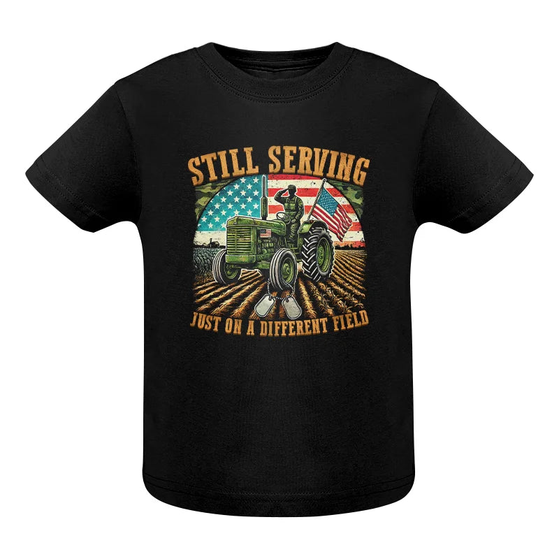 Veteran Farmer Still Serving 9 - Infant Fine Jersey Tee