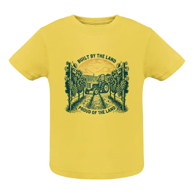 Image of Built By Land Proud Land Grape Garden 2 - Infant Fine Jersey Tee