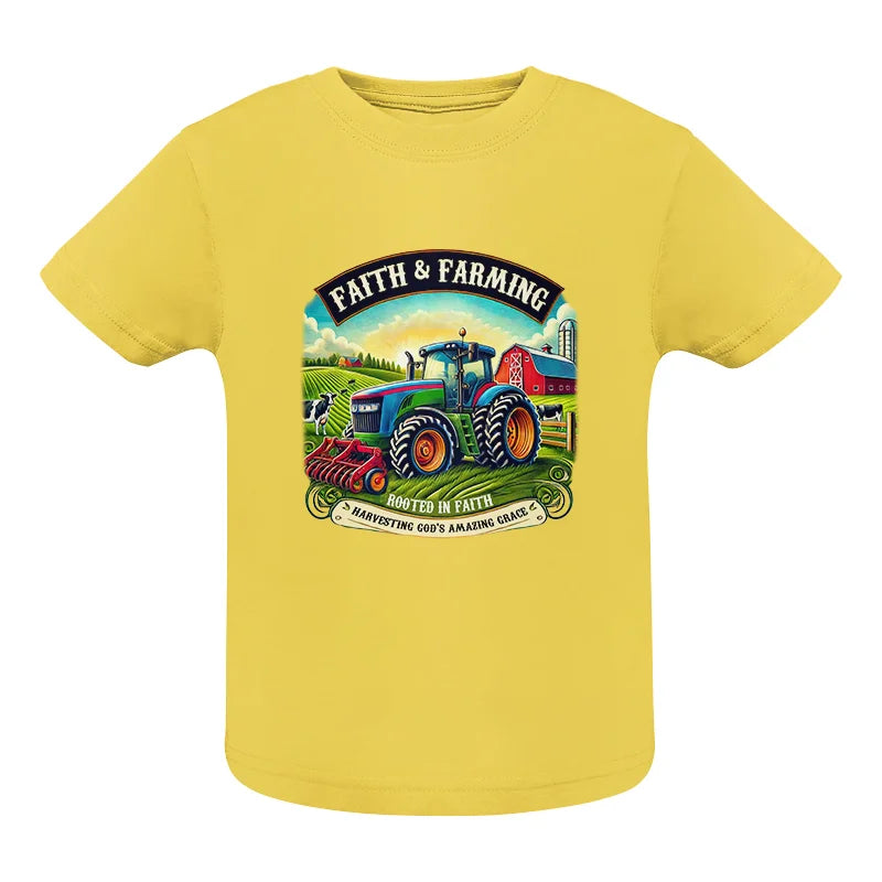 Faith And Farming 2 - Infant Fine Jersey Tee