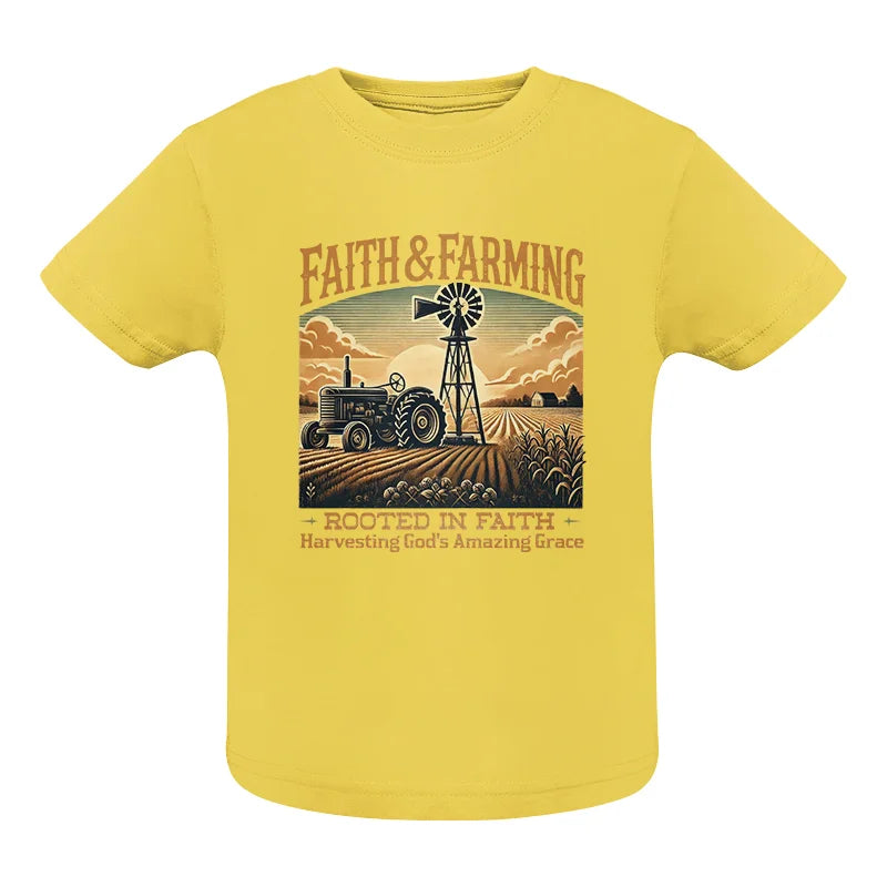 Faith And Farming 3 - Infant Fine Jersey Tee