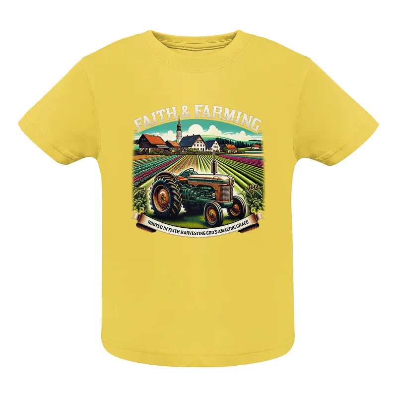 Image of Faith And Farming 4 - Infant Fine Jersey Tee