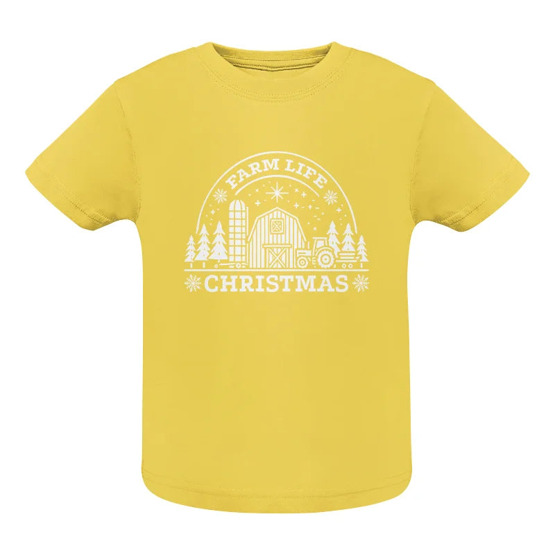 Farm Life Christmas 4 - Infant Fine Jersey Tee