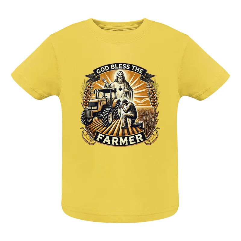 Image of God Bless The Farmer 2 - Infant Fine Jersey Tee