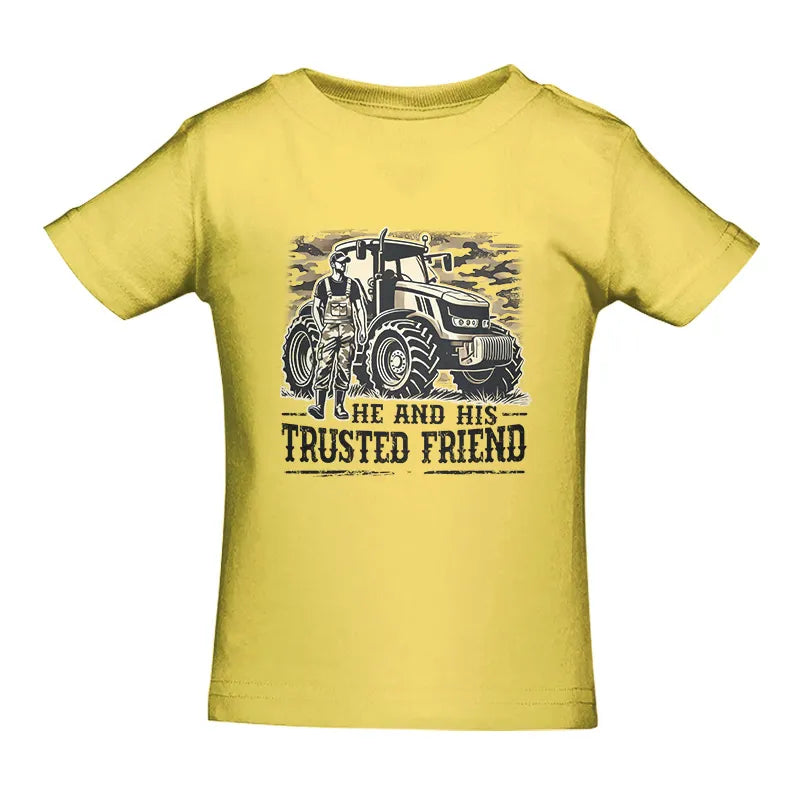 He and His Trusted Friend - Infant Fine Jersey Tee