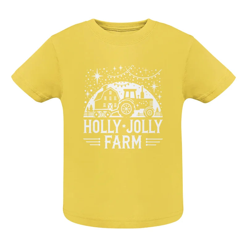 Image of Holly Jolly Farm 2 - Infant Fine Jersey Tee