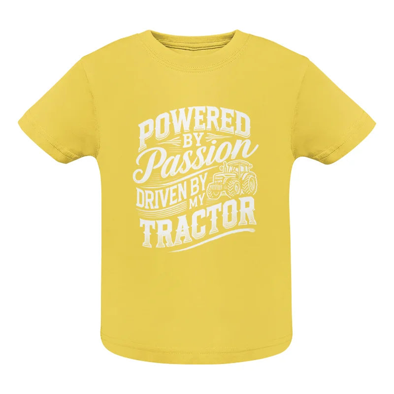 Powered By Passion Driven By My Tractor 2 - Infant Fine Jersey Tee