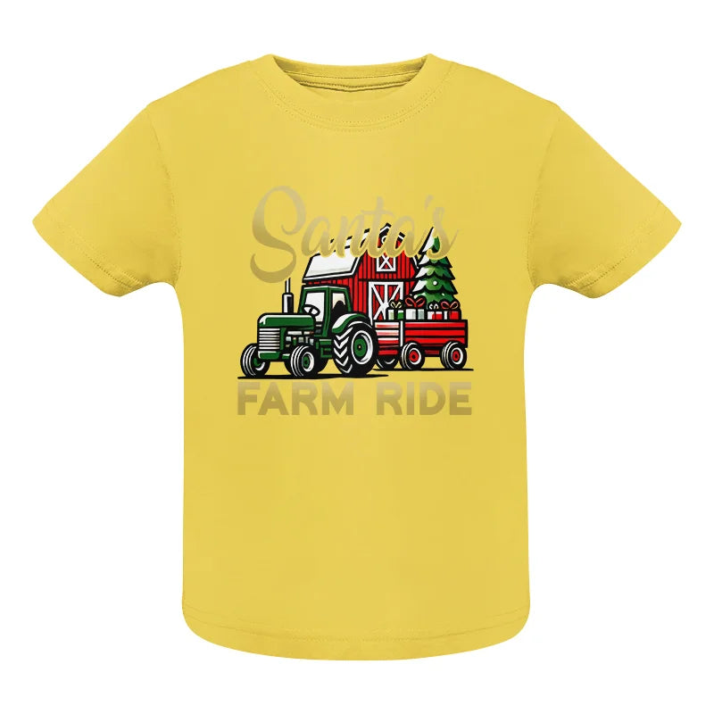 Santa's Farm Ride 2 - Infant Fine Jersey Tee