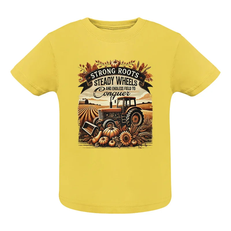 Image of Thanksgiving Farmer Endless Fields To Conquer 2 - Infant Fine Jersey Tee