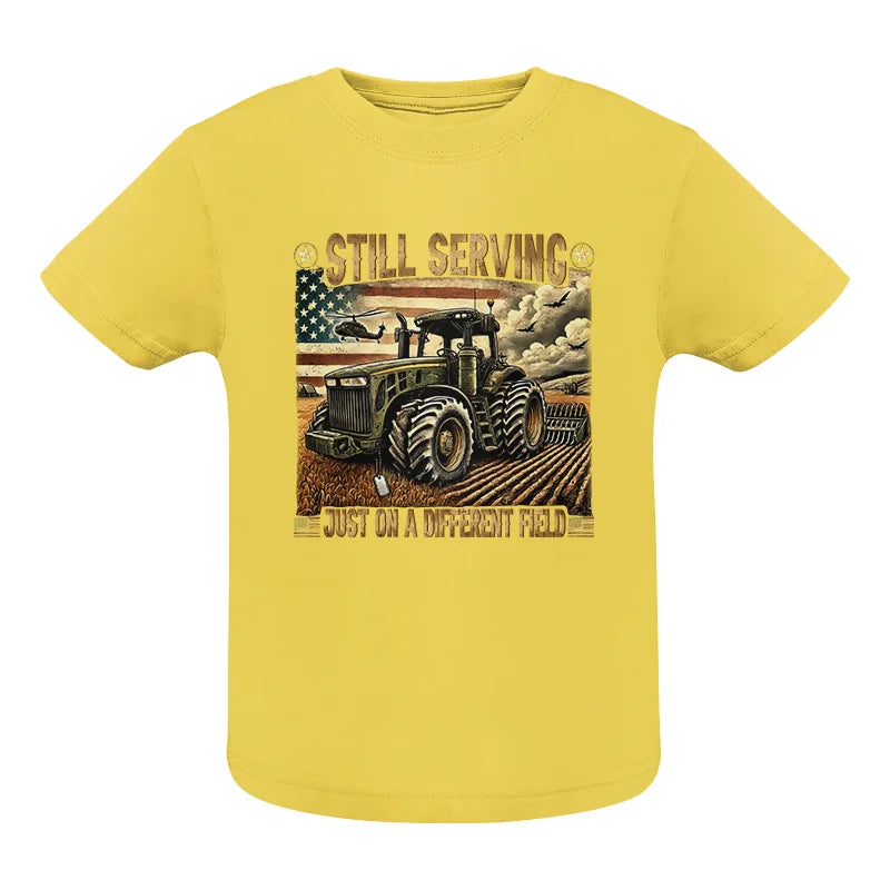 Veteran Farmer Still Serving 6 - Infant Fine Jersey Tee