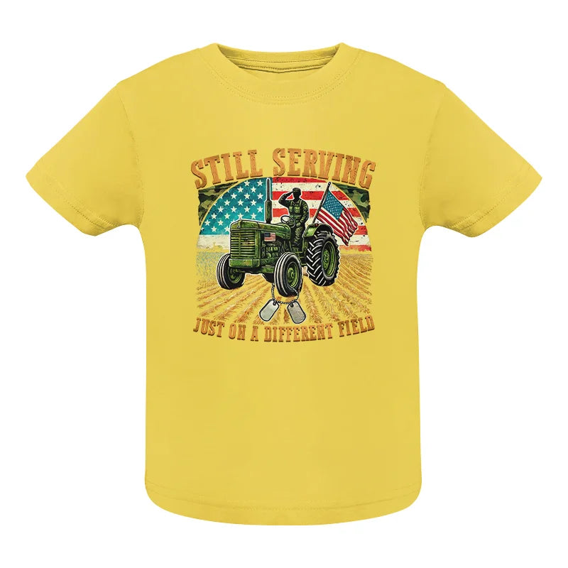 Image of Veteran Farmer Still Serving 9 - Infant Fine Jersey Tee