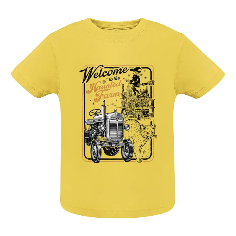 Welcome To The Haunted Farm 1 - Infant Fine Jersey Tee