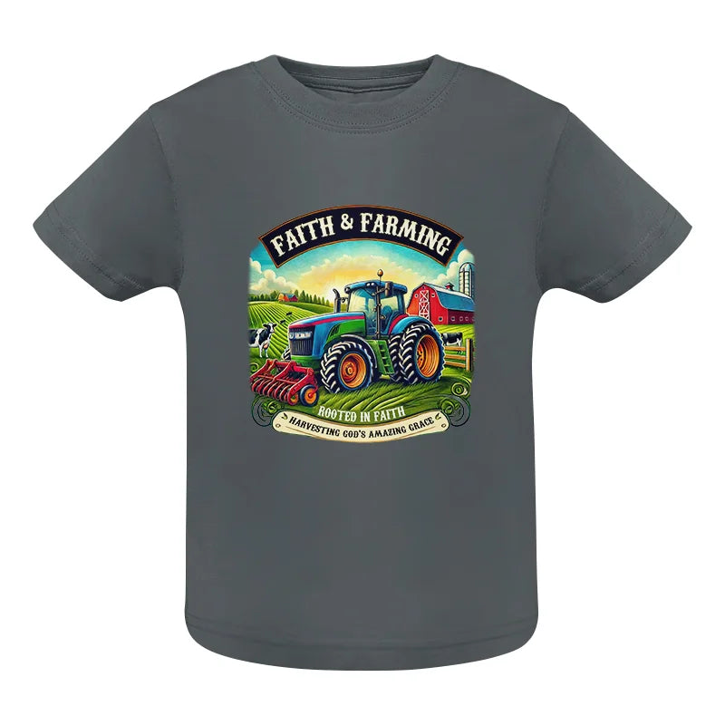 Faith And Farming 2 - Infant Fine Jersey Tee