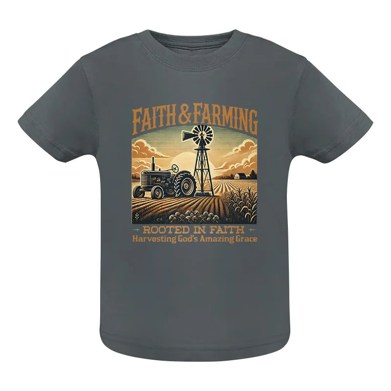 Faith And Farming 3 - Infant Fine Jersey Tee