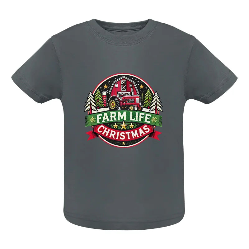 Image of Farm Life Christmas 3 - Infant Fine Jersey Tee