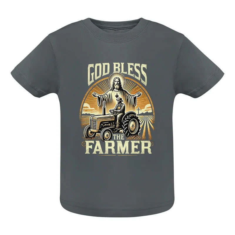 God Bless The Farmer 1 - Infant Fine Jersey Tee