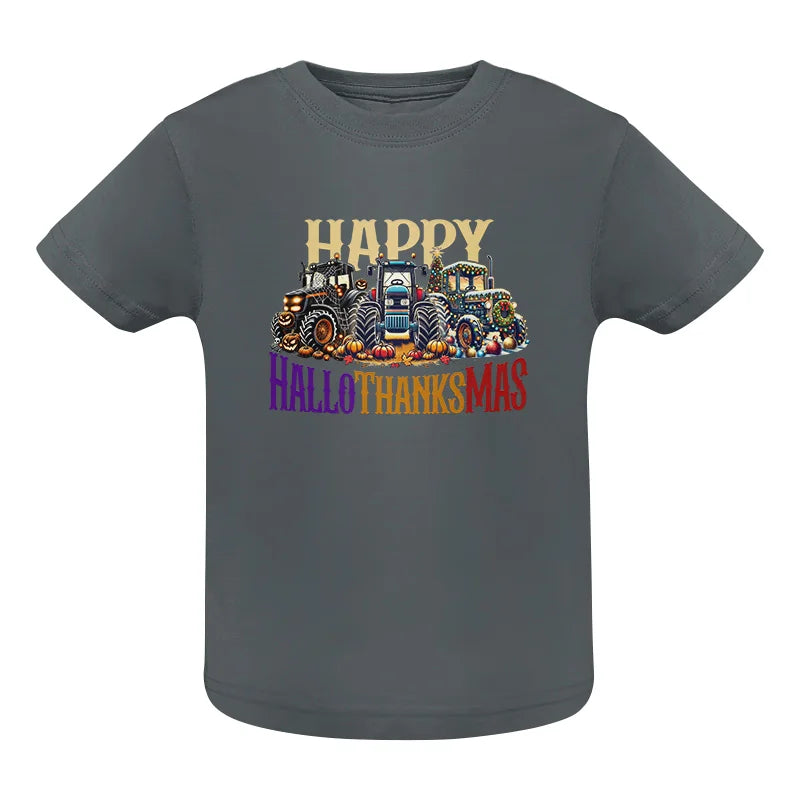 Happy HalloThanksMas - Infant Fine Jersey Tee