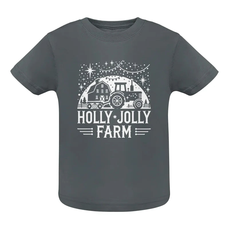 Holly Jolly Farm 2 - Infant Fine Jersey Tee