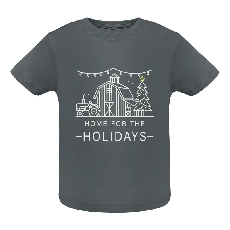 Image of Home For The Holidays - Infant Fine Jersey Tee