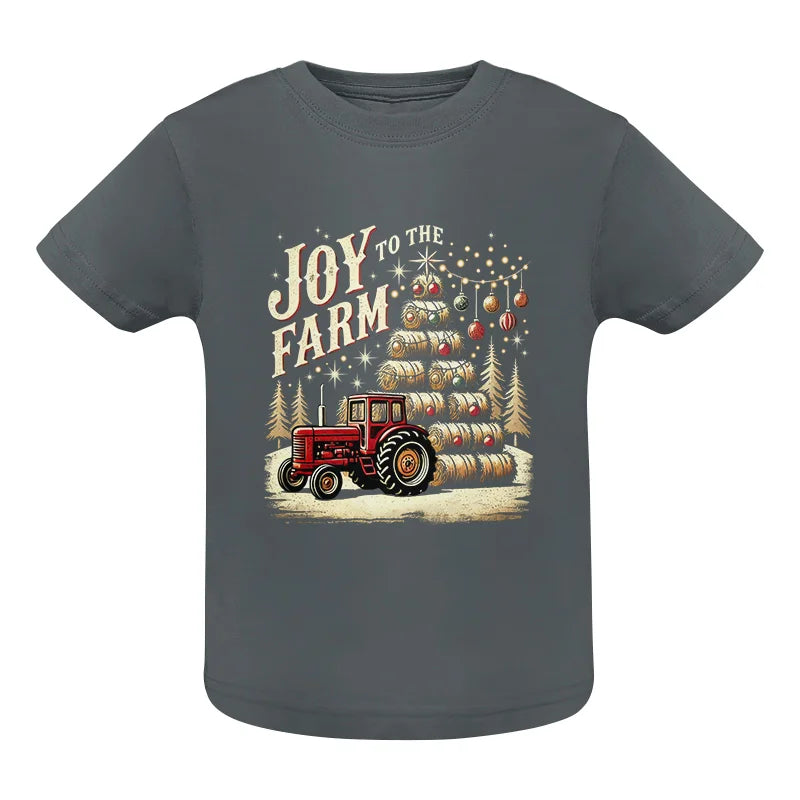 Joy To The Farm - Infant Fine Jersey Tee