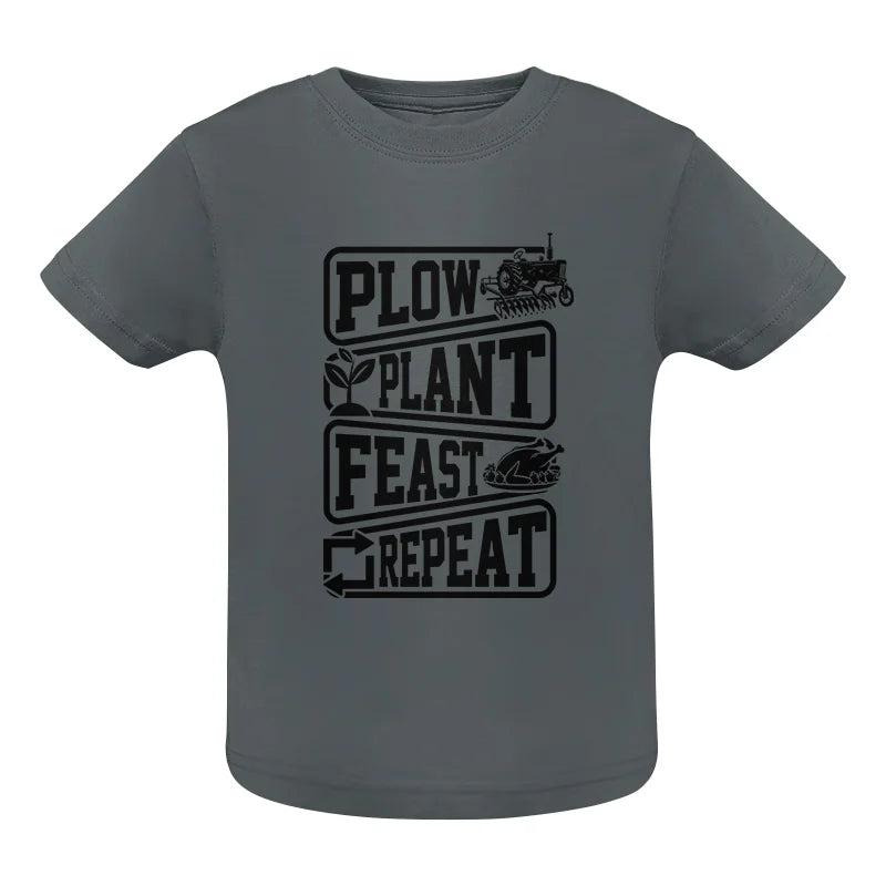 Plow Plant Feast Repeat 1 - Infant Fine Jersey Tee