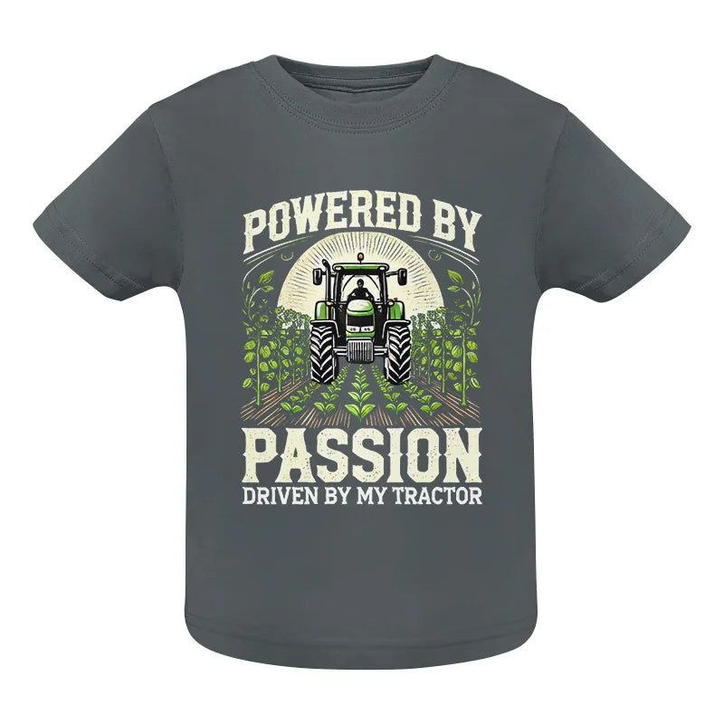 Powered By Passion Driven By My Tractor 3 - Infant Fine Jersey Tee