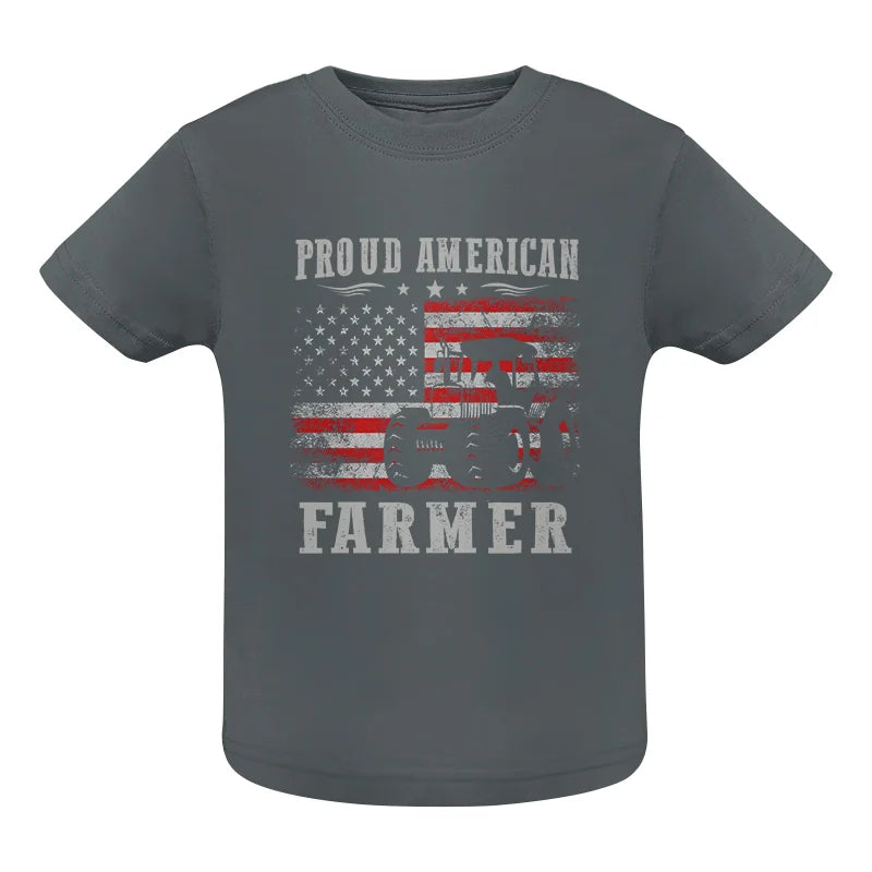 Image of Proud American Farmer - Infant Fine Jersey Tee