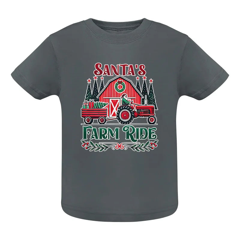 Santa's Farm Ride 1 - Infant Fine Jersey Tee