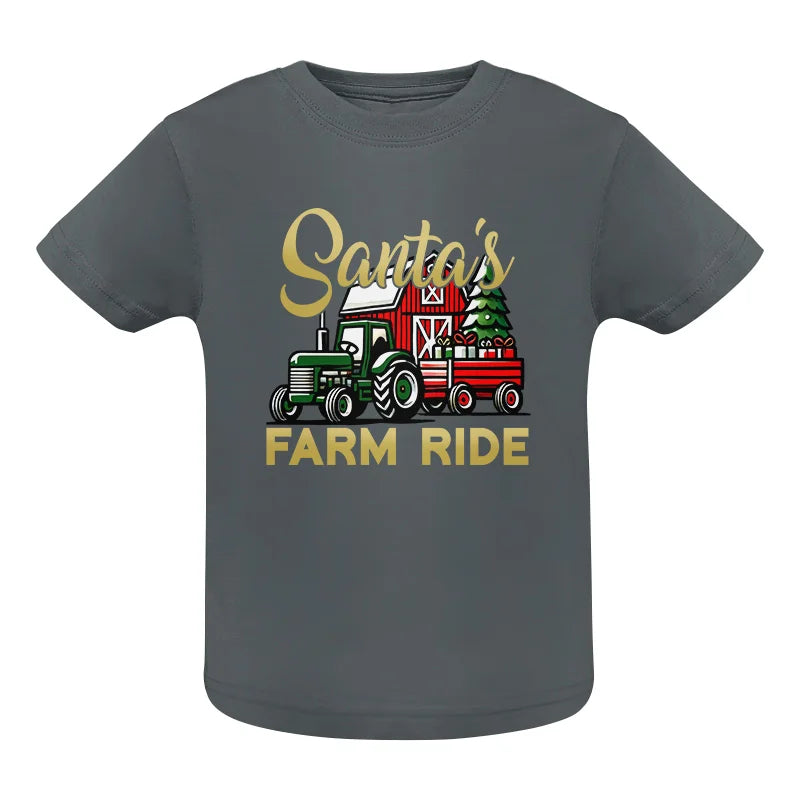 Image of Santa's Farm Ride 2 - Infant Fine Jersey Tee