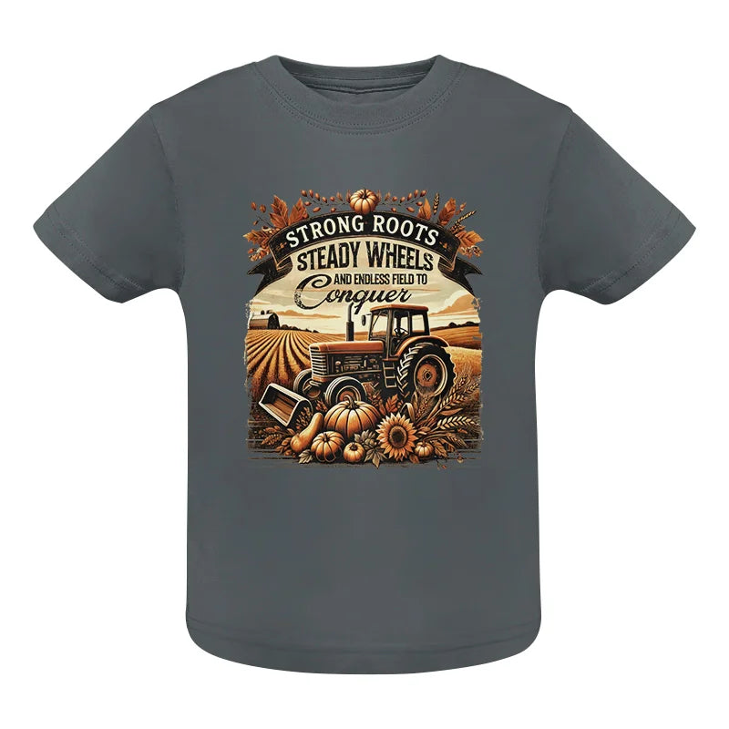 Image of Thanksgiving Farmer Endless Fields To Conquer 2 - Infant Fine Jersey Tee