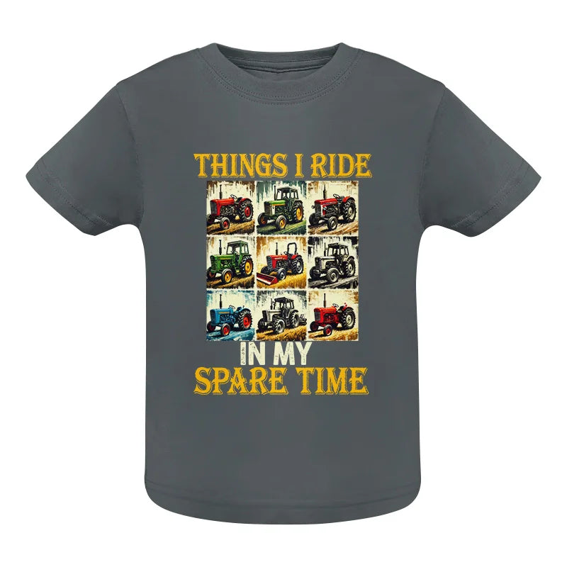 Things I Ride In My Spare Time 2 - Infant Fine Jersey Tee