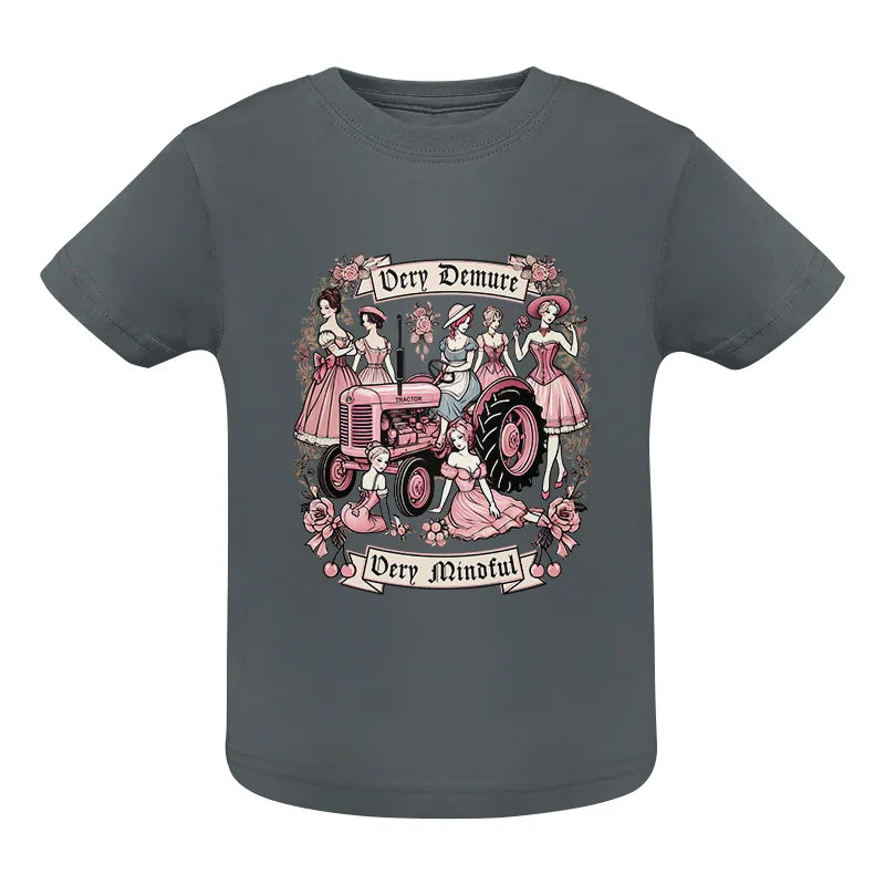 Image of Very Demure Very Mindful Tractor - Infant Fine Jersey Tee