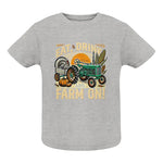 Eat Drink and Farm On - Infant Fine Jersey Tee