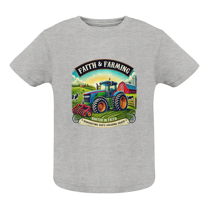 Faith And Farming 2 - Infant Fine Jersey Tee