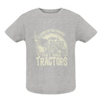 Farmers Don’t Need Superheroes They Have Tractors - Infant Fine Jersey Tee