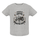 Fueled By Coffee And Tractor Dust - Infant Fine Jersey Tee