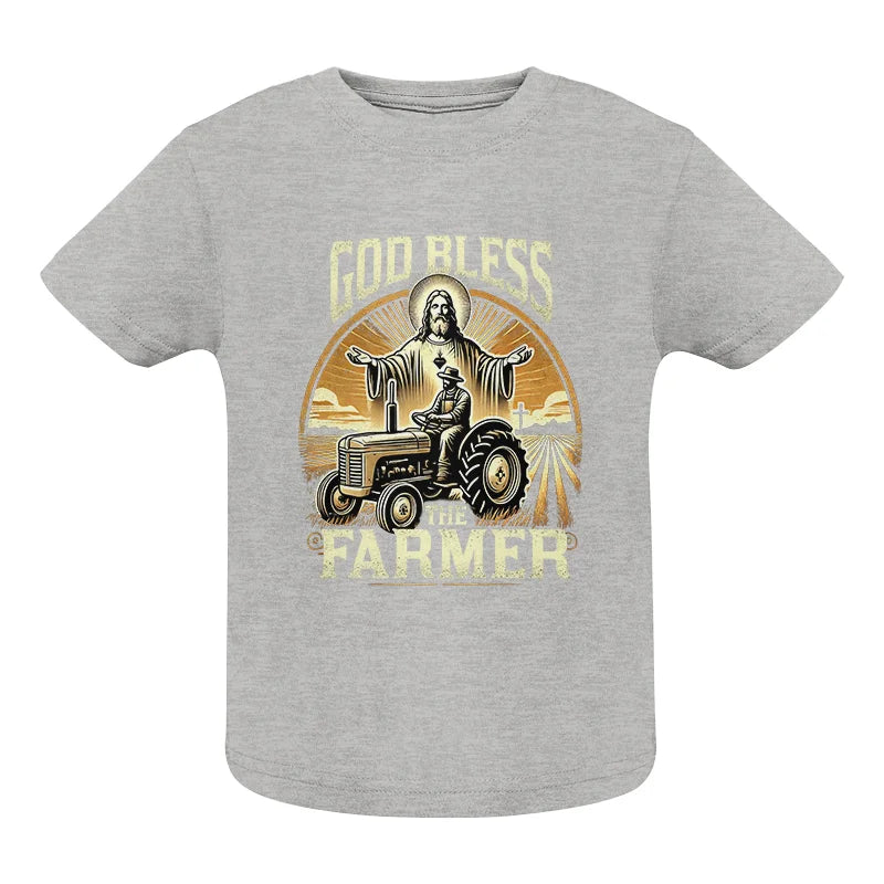 God Bless The Farmer 1 - Infant Fine Jersey Tee