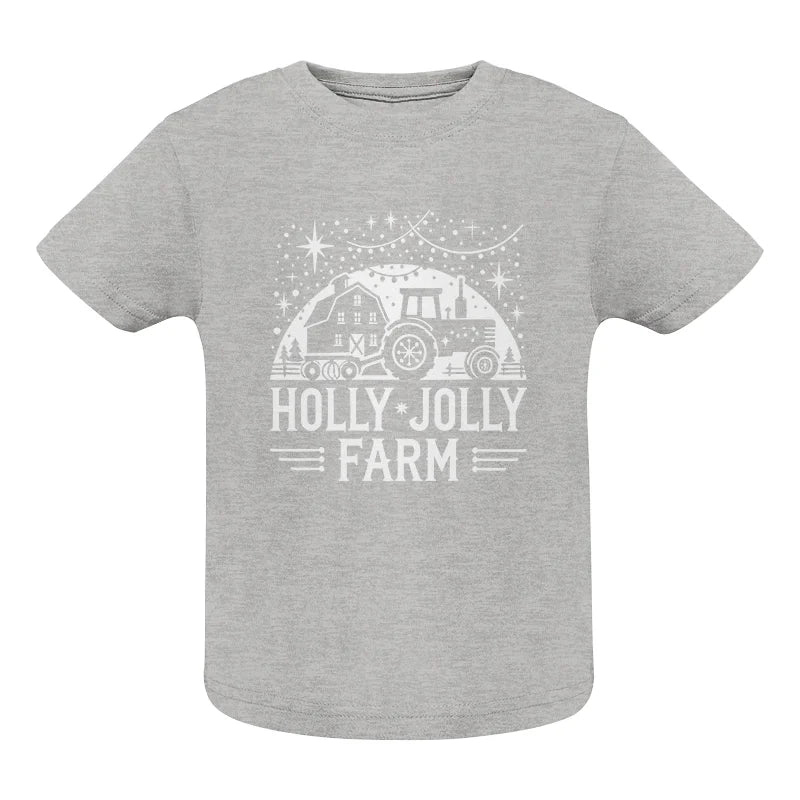 Holly Jolly Farm 2 - Infant Fine Jersey Tee