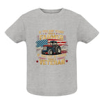 If You Eat Today Thank a Farmer If You Eat in Peace Thank a Veteran - Infant Fine Jersey Tee