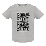 Plow Plant Feast Repeat 1 - Infant Fine Jersey Tee