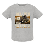 Real Men Drive Tractor - Infant Fine Jersey Tee