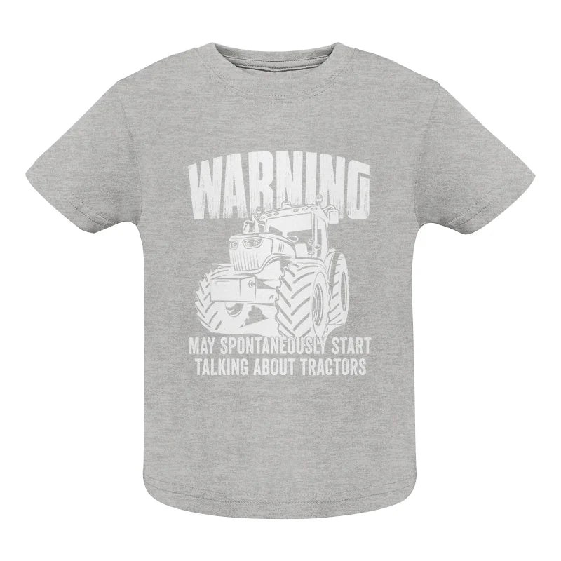 Image of Talking About Tractor - Infant Fine Jersey Tee