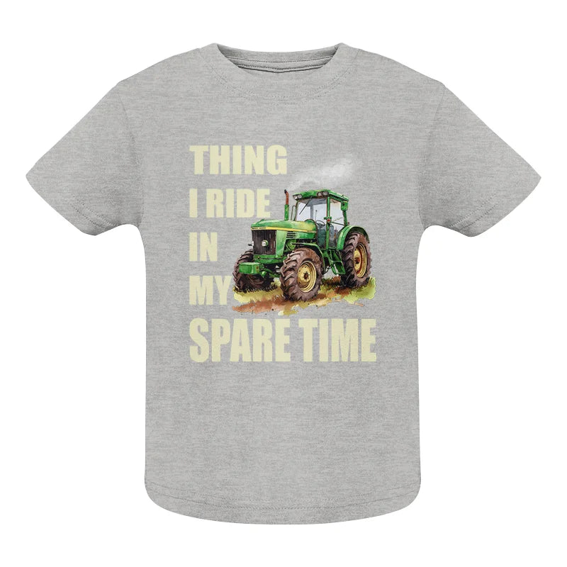 Things I Ride In My Spare Time 1 - Infant Fine Jersey Tee