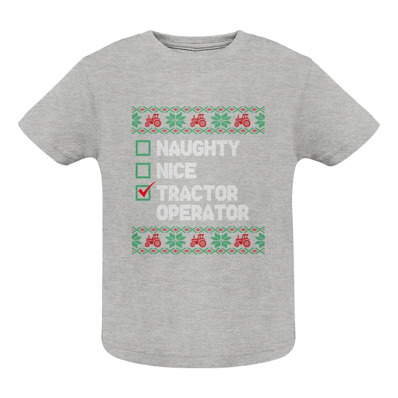 Image of Tractor Operator - Infant Fine Jersey Tee