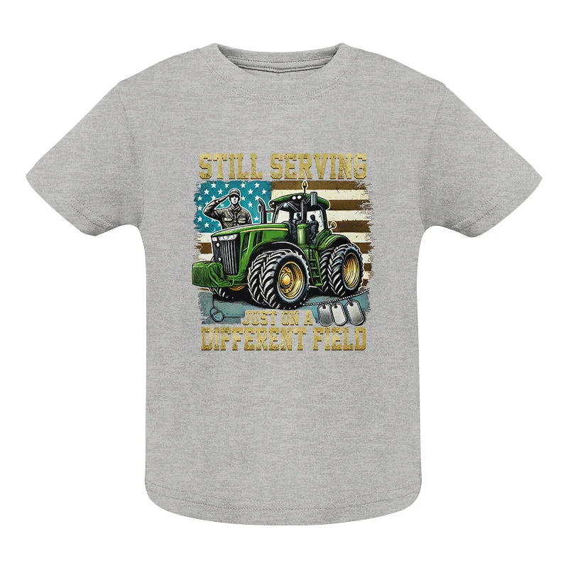 Veteran Farmer Still Serving 3 - Infant Fine Jersey Tee